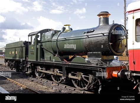 GWR steam train Toddington English Cotswolds UK Stock Photo: 4462516 ...