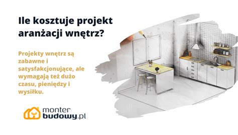 Ile kosztuje projekt aranżacji wnętrz cena 2024 MonterBudowy