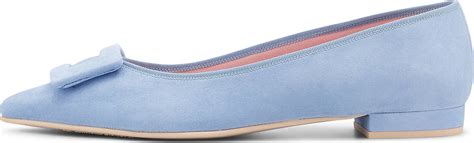 Pretty Ballerinas Veloursleder Ballerina In Hellblau Bestellen 31580103