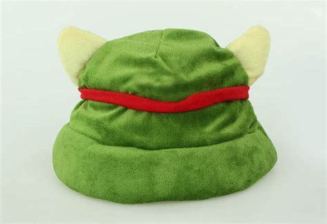 Game Lol Cosplay Swift Scout Teemo Hat Plush Cute Cap Accessories Props