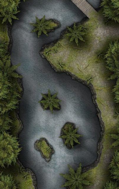 Free Ttrpg Battlemap Amazonian River Seafoot Games