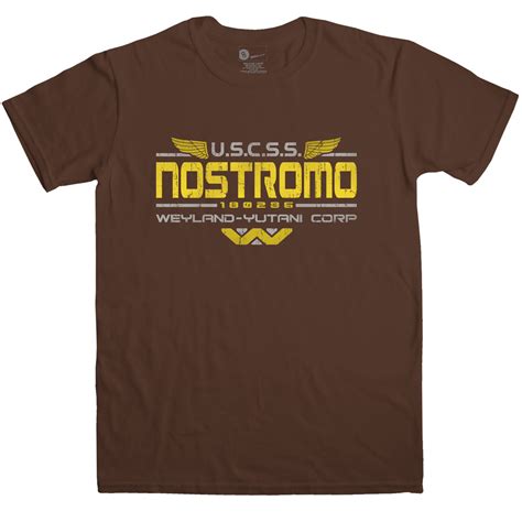 Mens Nostromo Crew T Shirt Ebay