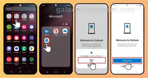 How To Manually Configure Outlook Email On Samsung S