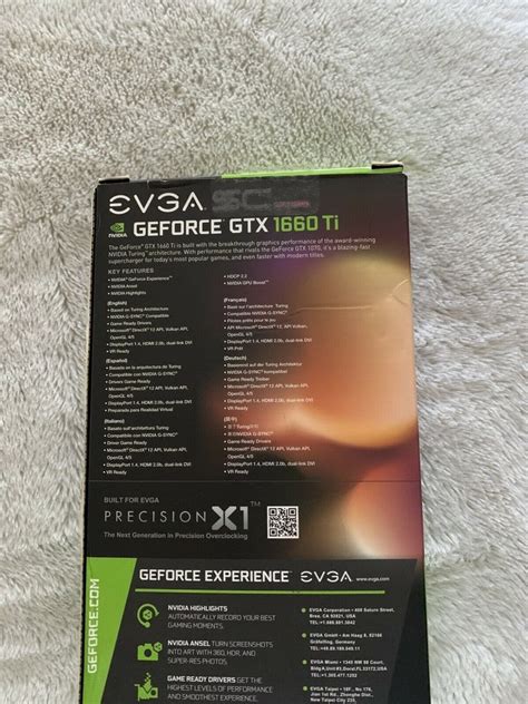 Evga Sc Ultra Gaming Nvidia Geforce Gtx 1660 Ti At Rs 38000 Nvidia Graphics Card In Gyanpur