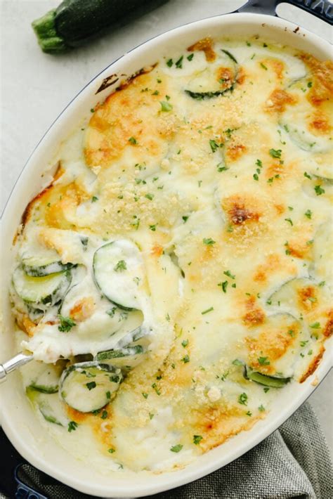 Zucchini Gratin Recipe Zucchini Casserole From The Horse`s Mouth