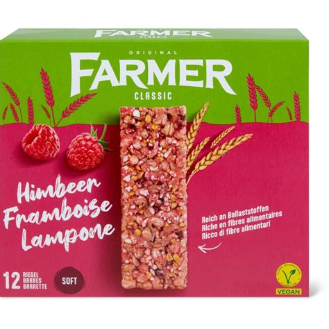 Farmer Classic Getreideriegel Himbeer Migros