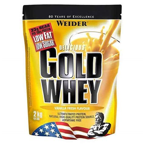 Weider Gold Whey proteini - samo vrhunski proteini za vrhunske rezultate