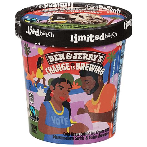 Ben Jerry S Ice Cream Cold Brew Coffee Change Is Brewing Pt Ice