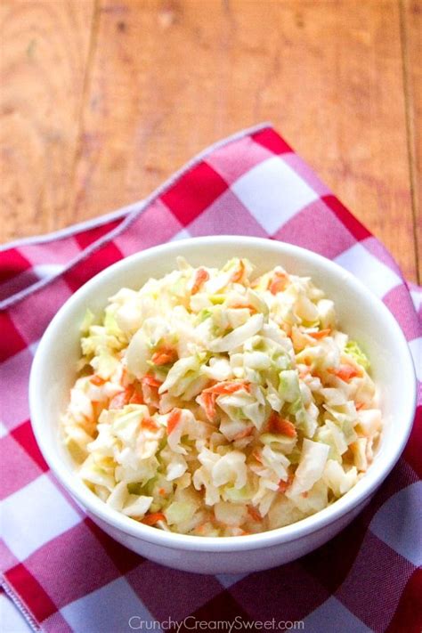 Kfc Coleslaw Copycat Recipe Crunchy Creamy Sweet Kfc Coleslaw