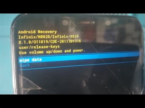Infinix Hot X Hard Reset Remove Pin Pattern YouTube