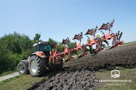 Steyr CVT 170 Pöttinger Pflug farmworld tv