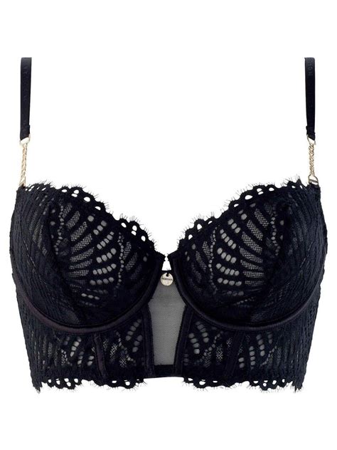 Soutien Gorge Armature AVA Dentelle Morgan Lingerie Noir Kiabi