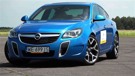 Opel Insignia Opc Test Pl Youtube