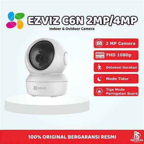 Ezviz C6n 2mp4mp Indoor Cctv Ptz Ip Camera 360 Smart Home Wireless 2k