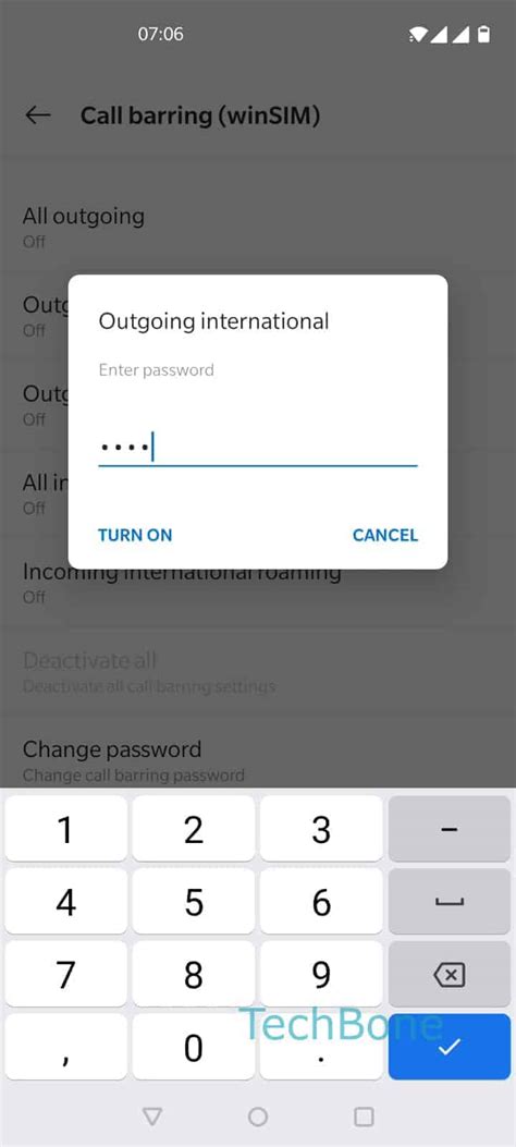 How To Enable Or Disable Call Barring Oneplus Manual Techbone