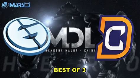 Dota Live En Eg Vs Dc L Bo L Mdl Changsha Major Na Qualifier