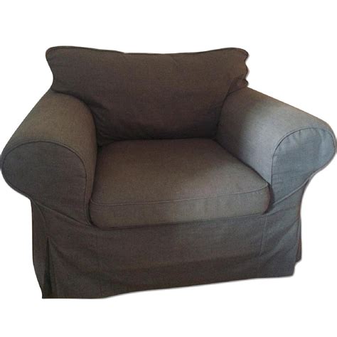 Ikea Grey Armchair Aptdeco