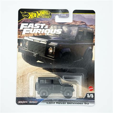 風火輪 金標 Hot Wheels Premium 玩命關頭 Land Rover Defender 90 蝦皮購物