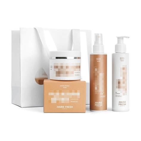 Подарочный набор для тела Marie Fresh Cosmetics Naked Body Set батер 100 мл мист 150 мл
