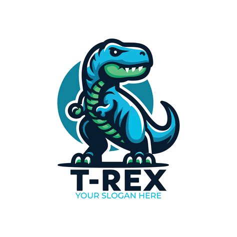 tirano saurio Rex dinosaurios mascota logo diseño 45872197 Vector en