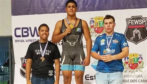 MS fatura cinco medalhas nos Brasileiros Sub 17 e Sênior de Wrestling