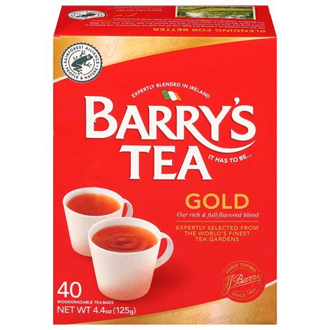 Barry S Tea Gold Blend Tea Bags Shop Tea At H E B