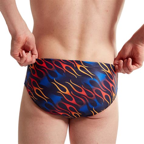 Speedo Bañador Slip Allover Digital 8 cm Multicolor Swiminn