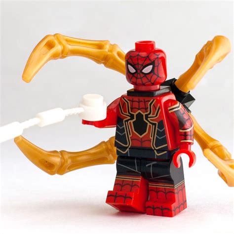 Spider man peter parker infinity war endgame iron spider Marvel Mini Figure Toys & Hobbies ...