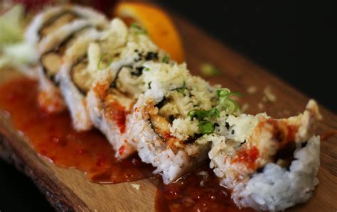 Chicken Tempura Roll Epoch Restaurant