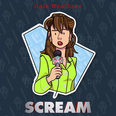 Gale Weathers Scream Etsy