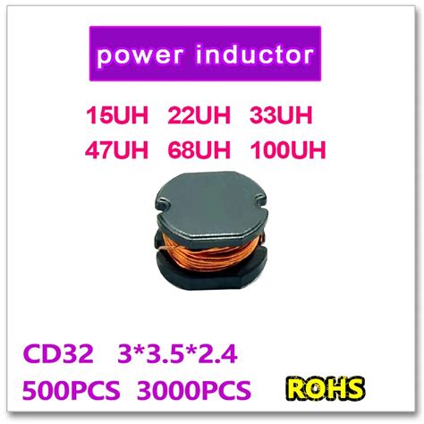 Jasnprosma Pcs Pcs Smd Power Inductor Cd Uh Uh Uh Uh