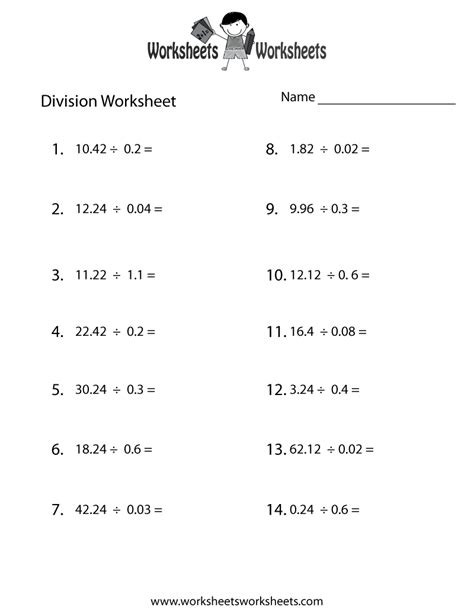 Decimals And Division