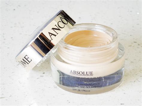 Lancome Absolue Makeup Cream Foundation Swatches