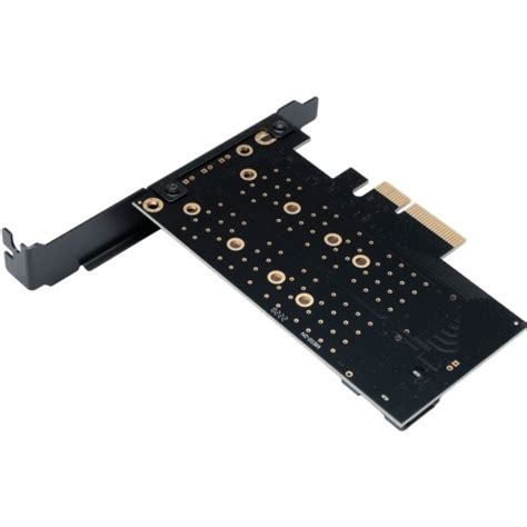 Адаптер PCI-E для SSD M2 Gembird MF-PCIE-NVME-SATA — купить по низкой ...