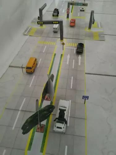 Diorama Papercraft Hot Wheels Esc 1 64 Boulevard en venta en León