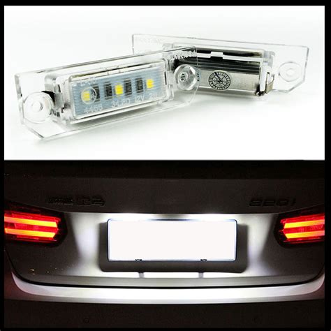 LED PREMIUM Kennzeichenbeleuchtung für VW Golf 4 5 6 7 Passat 3C B6 B7