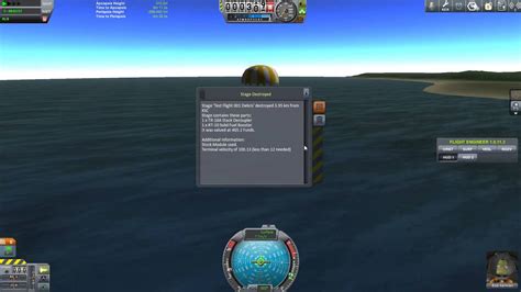 KSP 0 25 Test Flight Ocean Splashdown 15km 2014 11 30 11 48 42 06 1