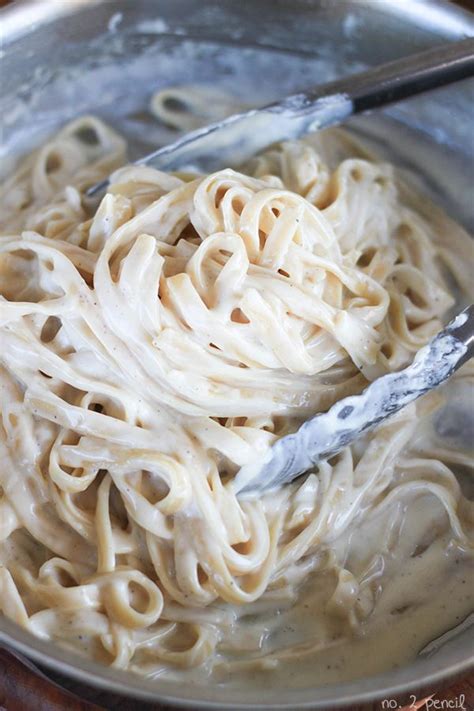 Easy One Pan Fettuccine Alfredo No 2 Pencil Really Easy Not A Lot