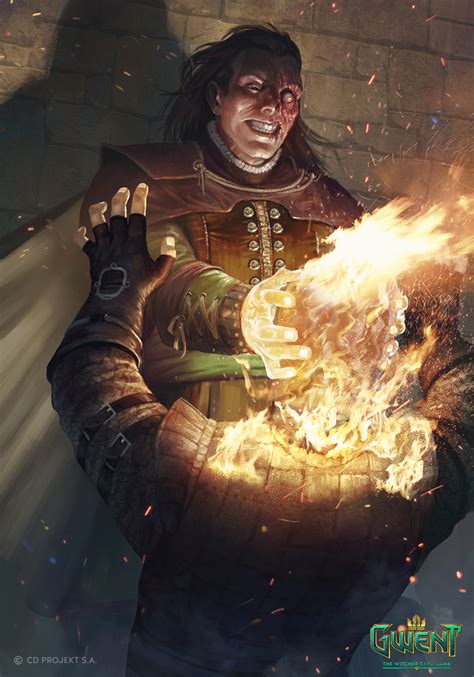 ArtStation - Vilgefortz - Gwent Card
