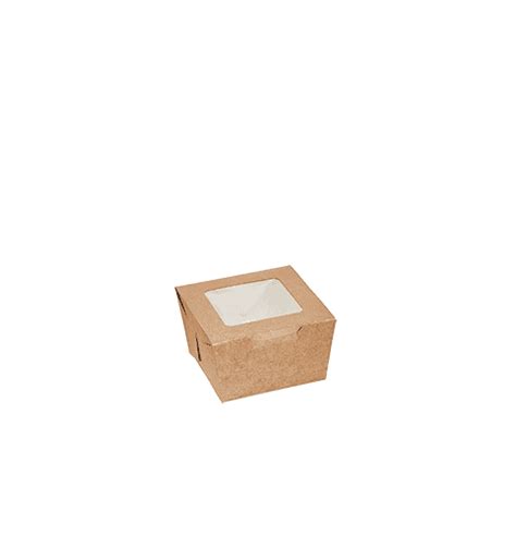 Kraft Gourmet Burger Box With Pla Window Green Home