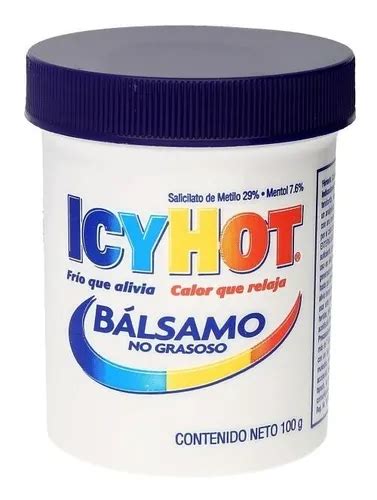 Icy Hot Bálsamo Frasco Con Gramos MercadoLibre