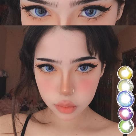 Bio Essence 1 Pair Color Contact Lenses For Eyes Anime Makeup