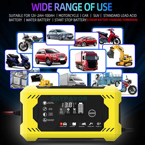 Latest Trending Products 12v Battery Charger 12v 6a Automatic Smart Dropshipping Products 12