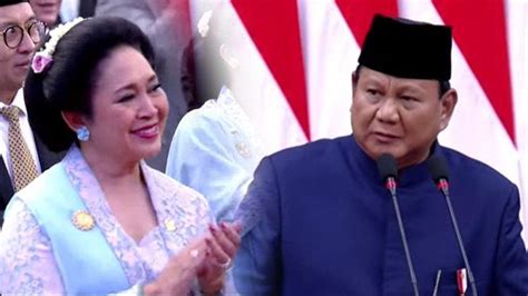 Momen Titiek Soeharto Tersenyum Haru Sambut Prabowo Jadi Presiden Ke 8