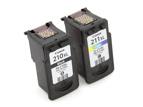 Canon PG 210 XL CL 211 XL High Yield Ink Cartridge Combo Pack Black