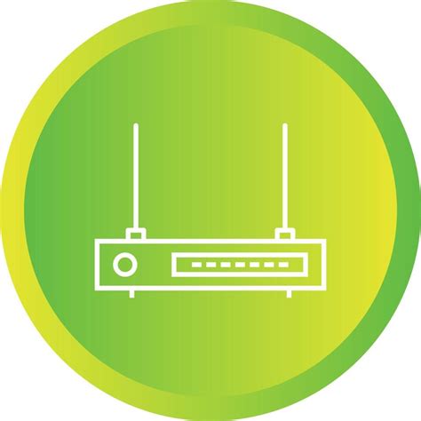 Unique Wifi Router Vector Line Icon 15470632 Vector Art At Vecteezy