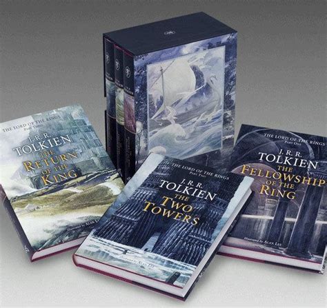 The Lord Of The Rings Illustrated Boxed Set By J R R Tolkien