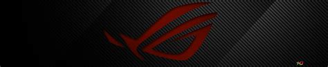 Asus Rog Republic Of Gamers Rog Classic Dark Logo 4k Wallpaper Download