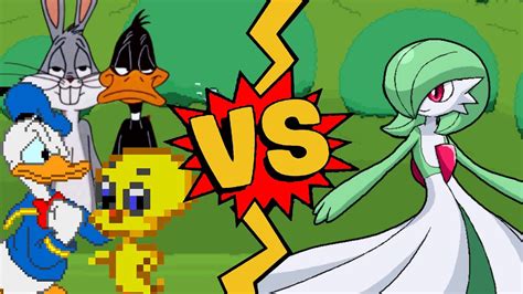 M U G E N Battles Bugs Bunny Tweety Bird Daffy Duck Donald Duck Vs