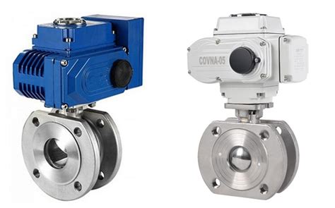 Covna Electric Actuator Flange Wafer Type Ball Valve